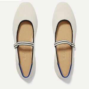 Rothy's The Square Mary Jane in Gardenia